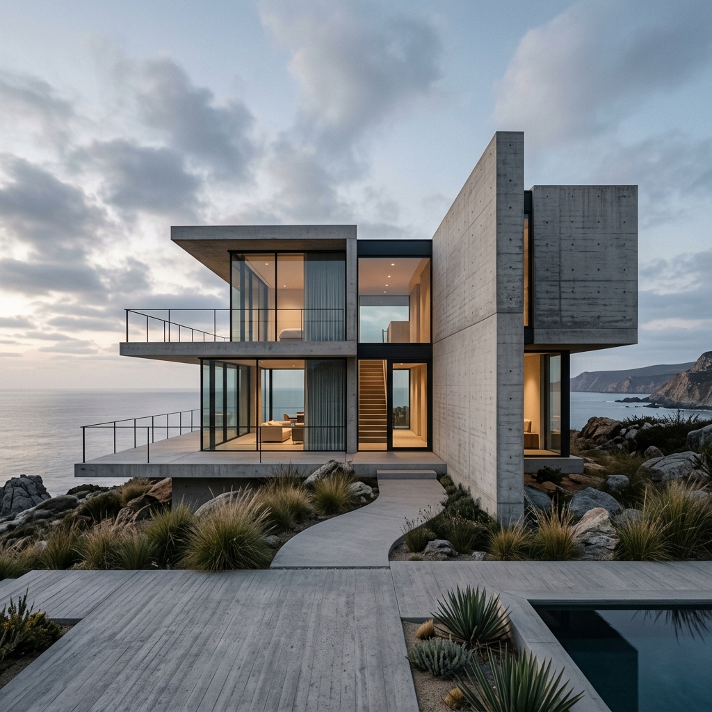 Arquitectura contemporánea exterior